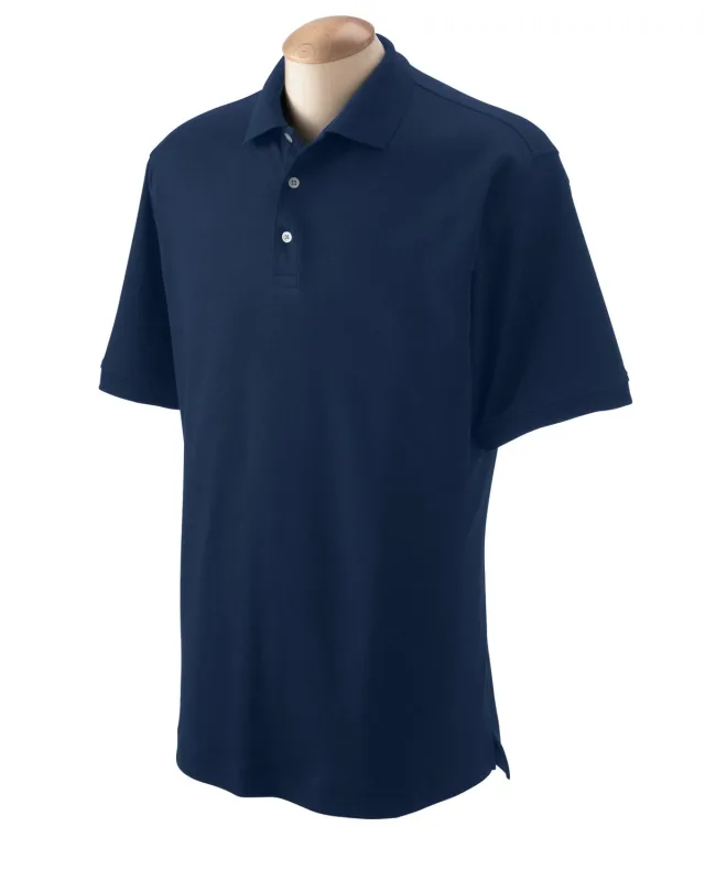 Devon & Jones Men's Solid Perfect Pima Interlock Polo — view 12