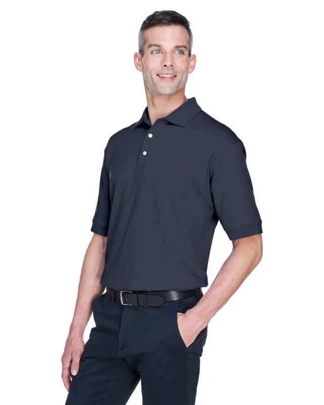 Devon & Jones Men's Solid Perfect Pima Interlock Polo — view 13