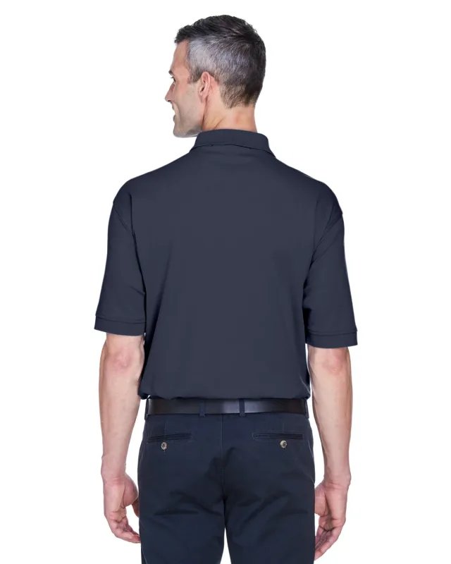 Devon & Jones Men's Solid Perfect Pima Interlock Polo — view 8
