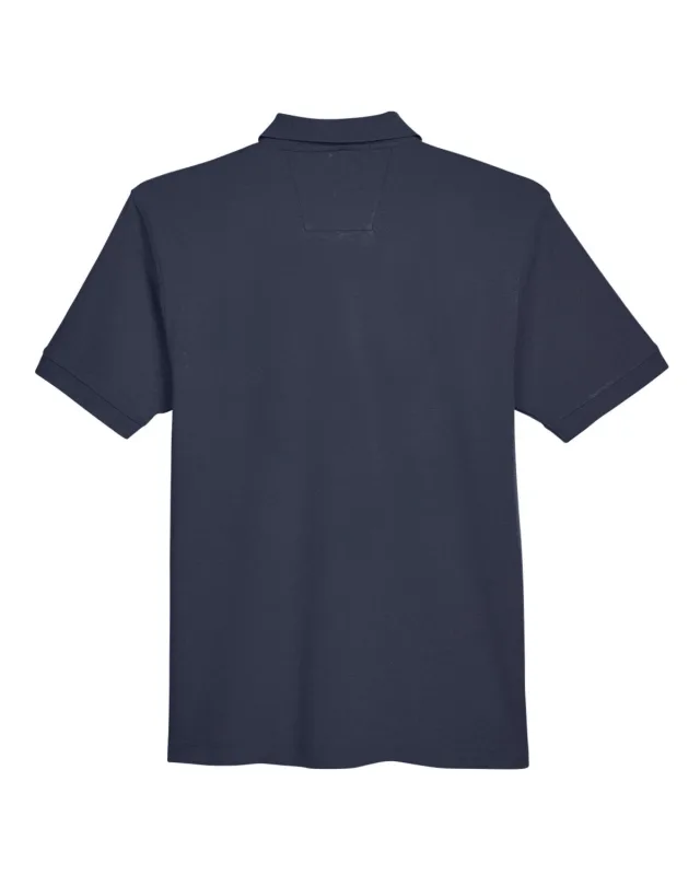 Devon & Jones Men's Solid Perfect Pima Interlock Polo — view 9