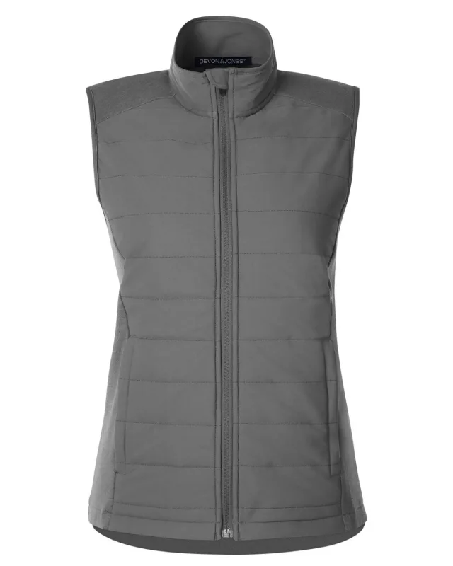 Devon & Jones New Classics® Ladies' Charleston Hybrid Vest — view 14