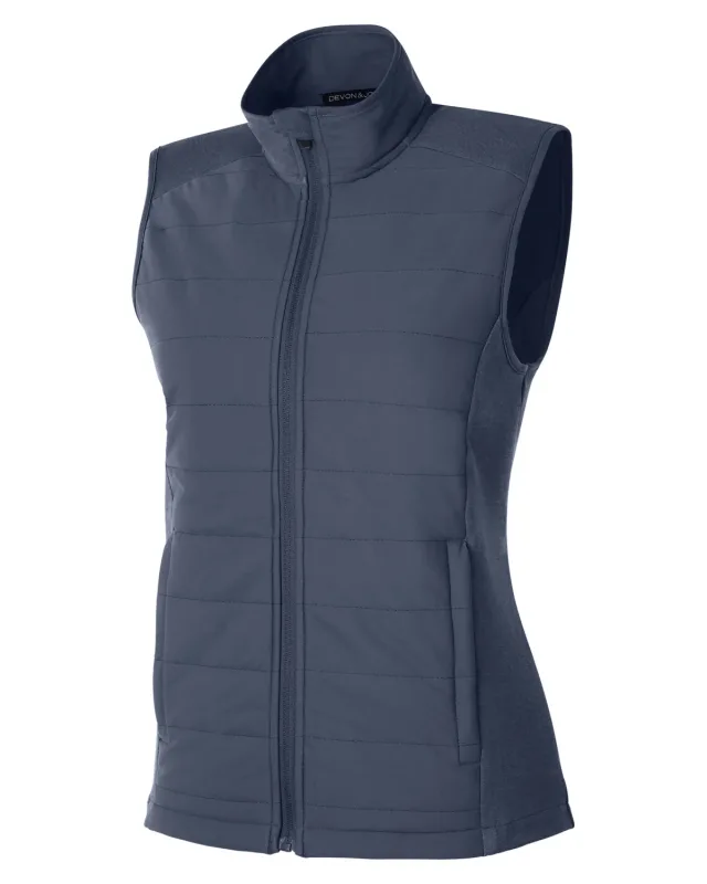 Devon & Jones New Classics® Ladies' Charleston Hybrid Vest — view 20