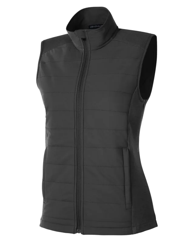 Devon & Jones New Classics® Ladies' Charleston Hybrid Vest — view 4