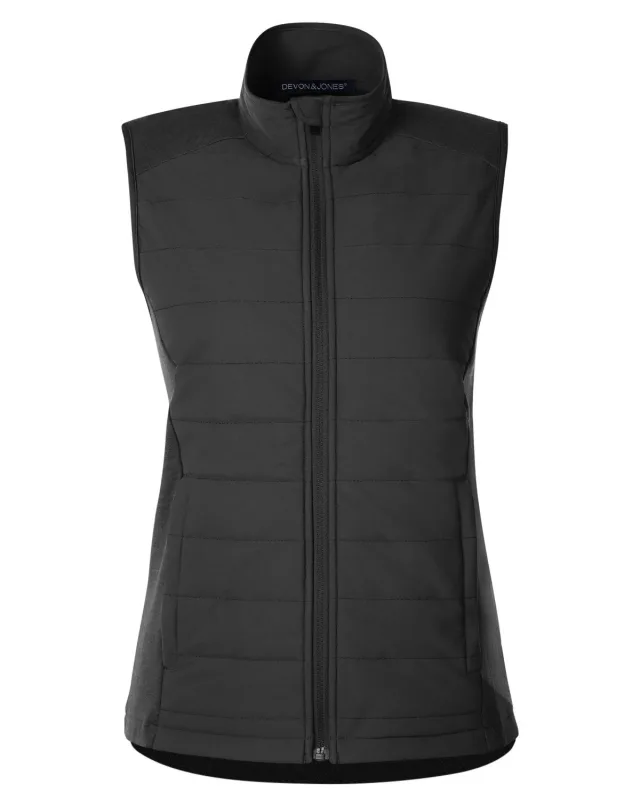 Devon & Jones New Classics® Ladies' Charleston Hybrid Vest — view 6
