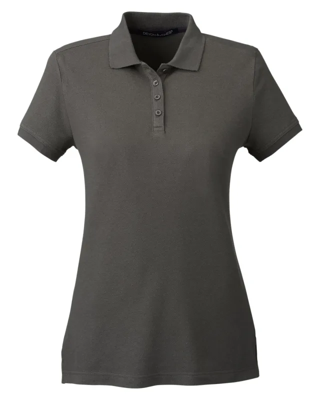 Devon & Jones New Classics® Ladies' Performance Polo — view 8
