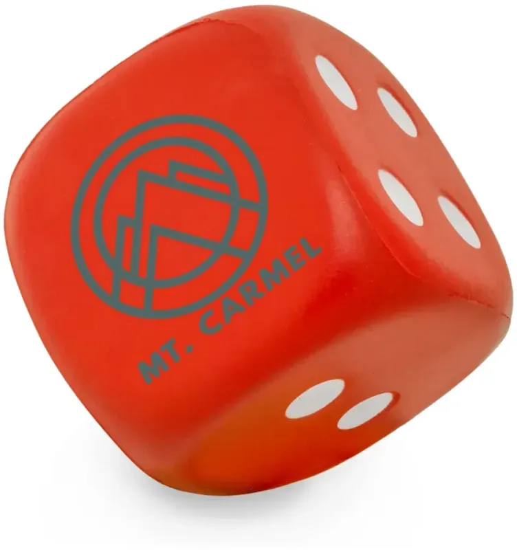 Custom Dice Stress Ball — view 3