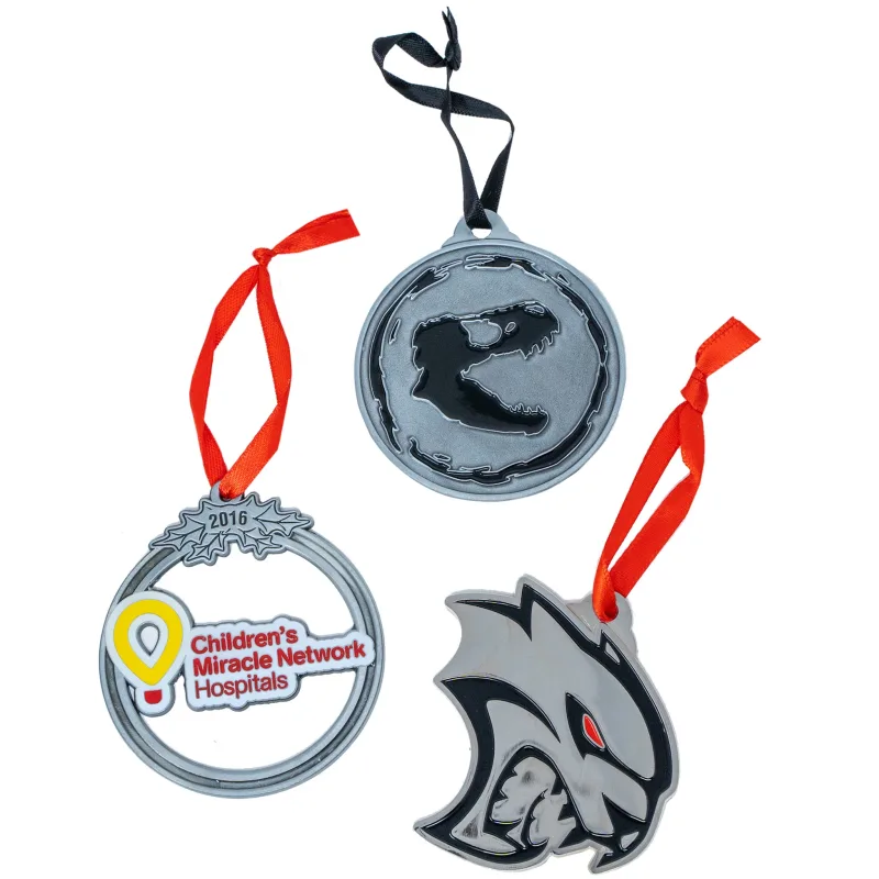 Die Struck Ornaments: 2" W x 2" H — view 30