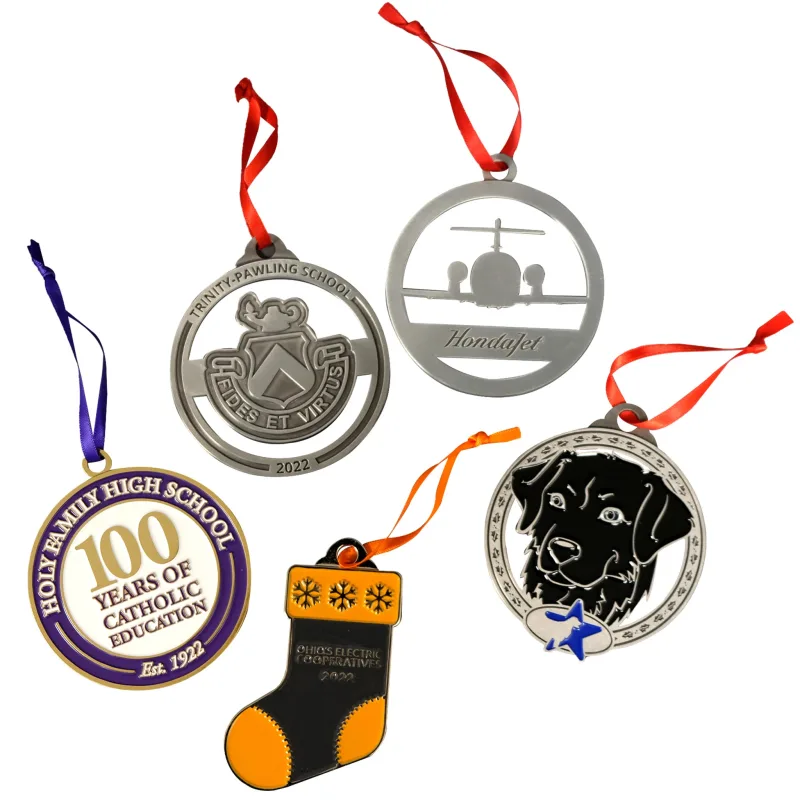 Die Struck Ornaments: 2" W x 2" H — view 13