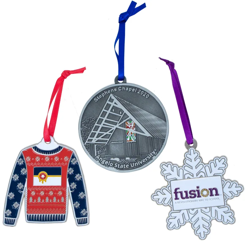 Die Struck Ornaments: 2" W x 2" H — view 16