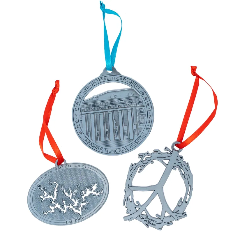 Die Struck Ornaments: 2" W x 2" H — view 18