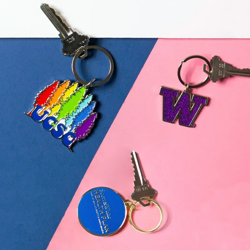 Diestruck Soft Enamel Keychains: Colorfill — view 2