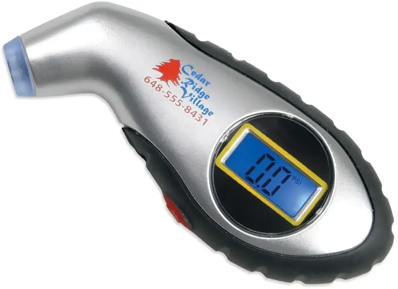 Custom Backlit Digital Tire Gauge