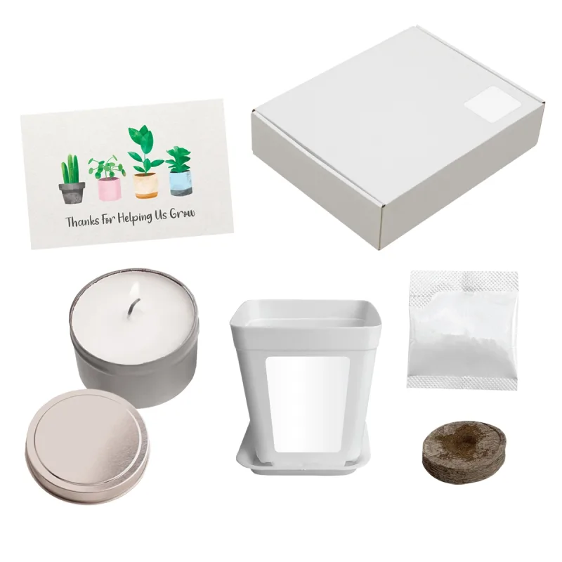 DIY Planter And Candle Gift Set — view 2