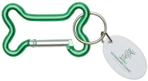 Logo Dog Bone Carabiner — view 3