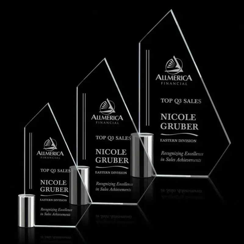 Custom Chrome Dorita Starfire Award - Premium Promotional Award