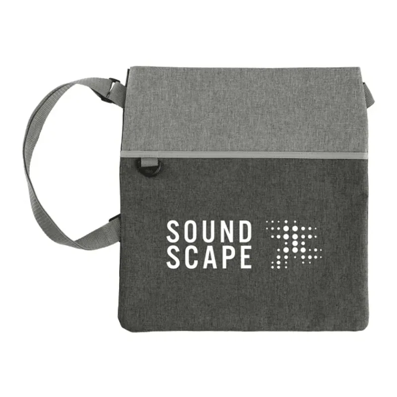 Custom Crossbody Logo Tote Bag — view 6
