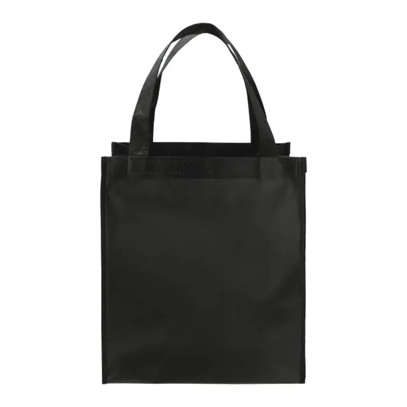 Custom Wipeable Grocery Tote with Bottom Board Support — view 4