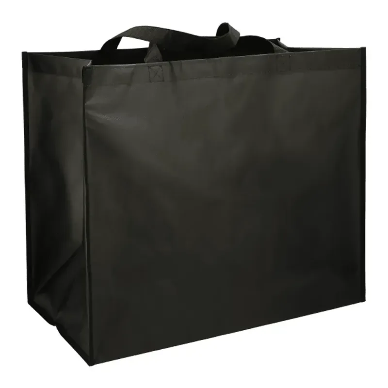 Custom Jumbo Laminated Tote with Plastic Bottom Board — view 3
