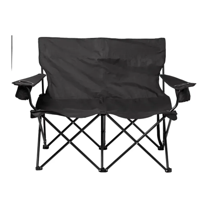 Custom Double Seater Folding Chair with Pouch — view 4
