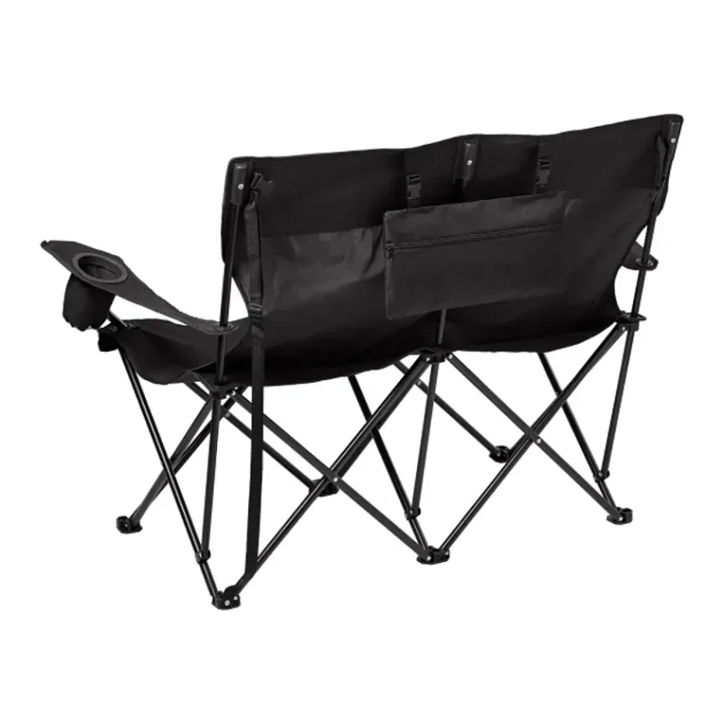 Custom Double Seater Folding Chair with Pouch — view 6