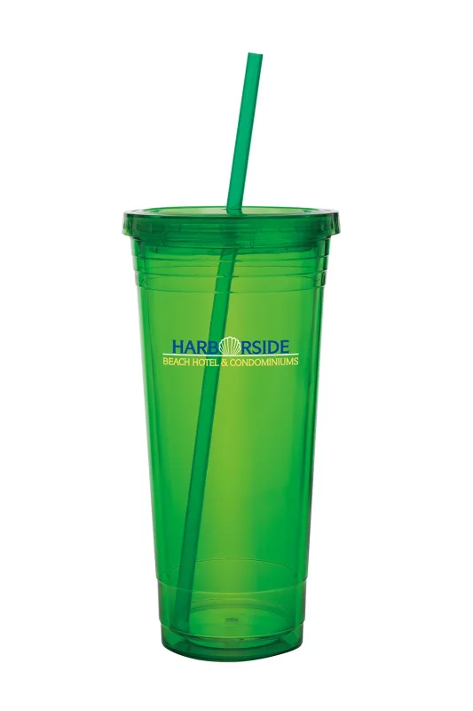 Custom Double Wall Acrylic Tumbler - 24 oz. — view 4