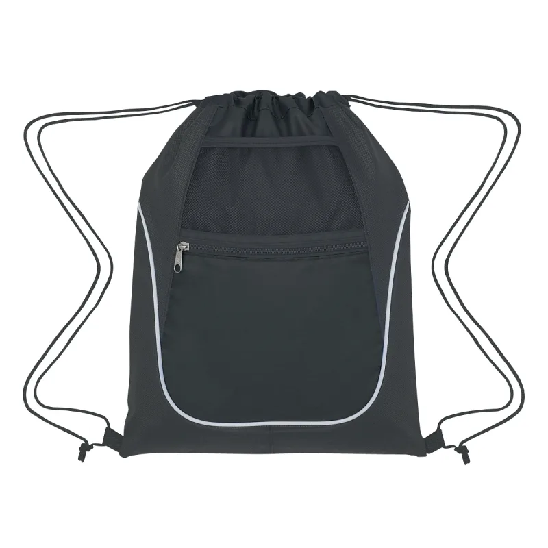 Drawstring Sports Pack w/ Dual Pockets — view 2