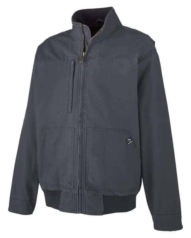 Dri Duck Men's Force Canvas Bomber Jacket — view 10