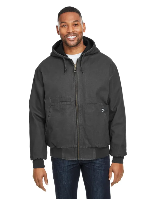 Dri Duck Men's Laramie Canvas Hooded Jacket — view 9