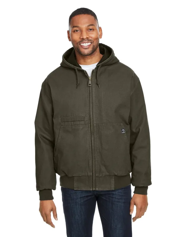 Dri Duck Men's Laramie Canvas Hooded Jacket — view 2