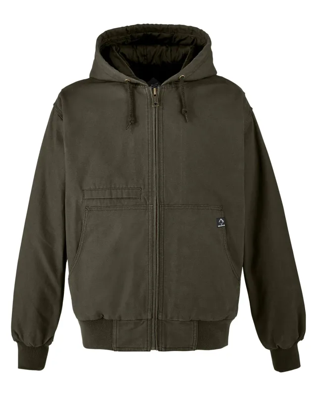 Dri Duck Men's Laramie Canvas Hooded Jacket — view 6