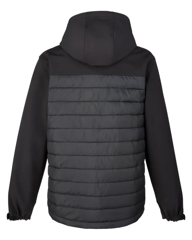 Dri Duck Men's Pinnacle Puffer Body Softshell Hooded Jacket — view 11