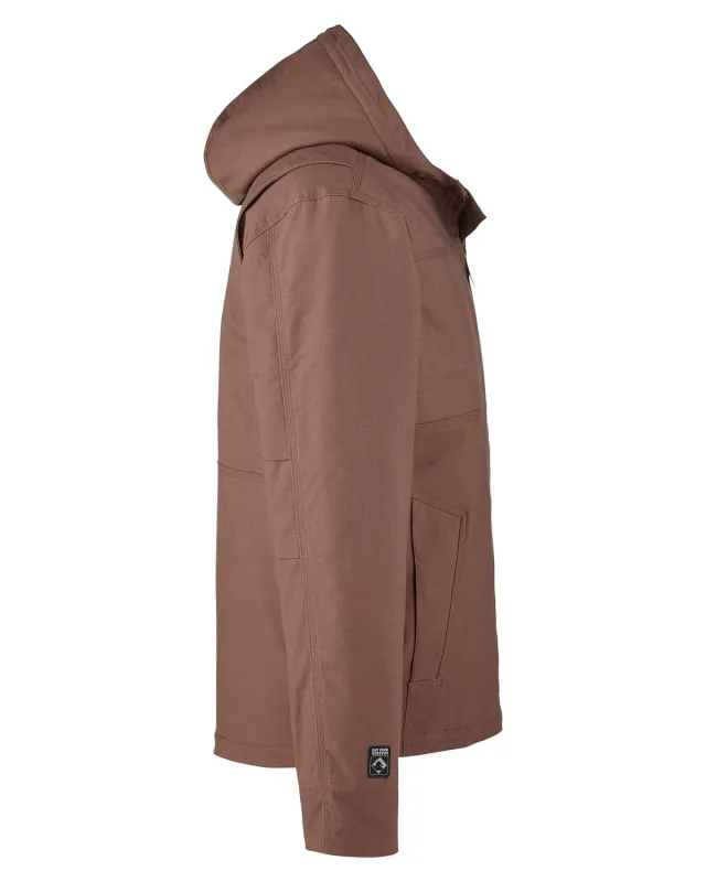 Dri Duck Men's Yukon Flex Stretch Canvas Hooded Jacket — view 4