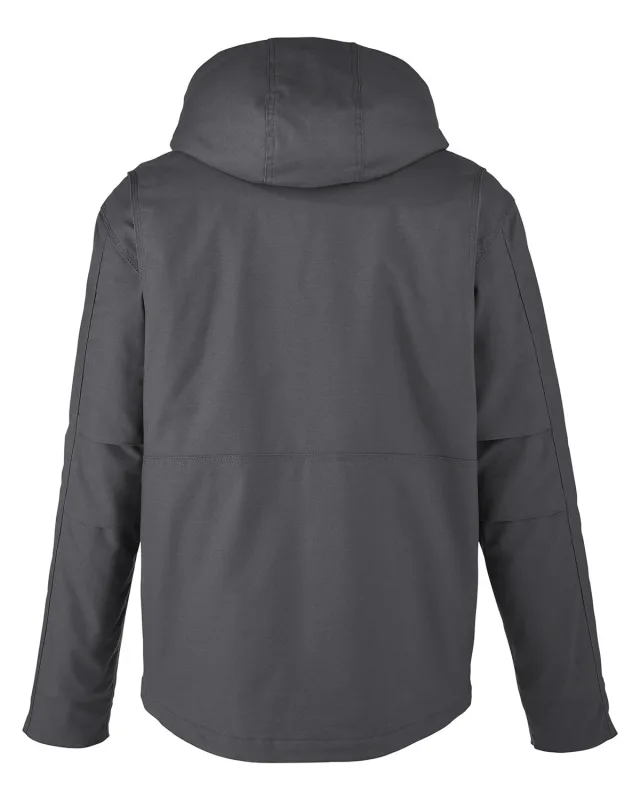 Dri Duck Men's Yukon Flex Stretch Canvas Hooded Jacket — view 5