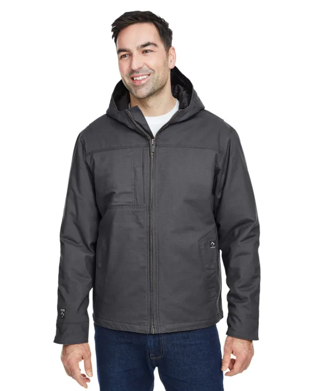 Dri Duck Men's Yukon Flex Stretch Canvas Hooded Jacket — view 6