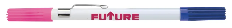 Custom Dri Mark® Double Header Highlighter Ball Pen Combo — view 10