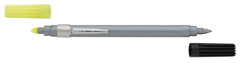 Custom Dri Mark® Double Header Highlighter Ball Pen Combo — view 3