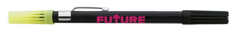 Custom Dri Mark® Double Header Highlighter Ball Pen Combo — view 4