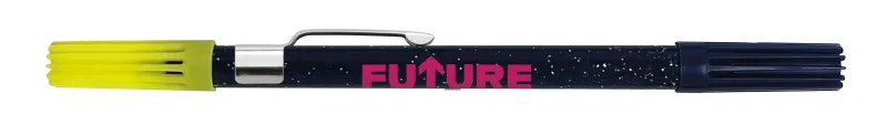 Custom Dri Mark® Double Header Highlighter Ball Pen Combo — view 8