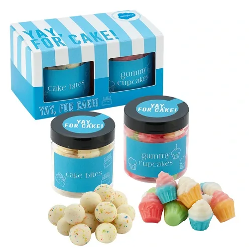 Dual Candy Jar Set for Sweet Treats — view 2