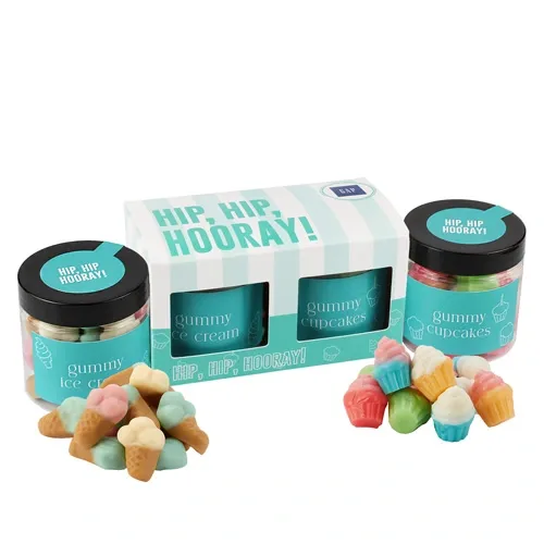 Dual Candy Jar Set for Sweet Treats — view 9