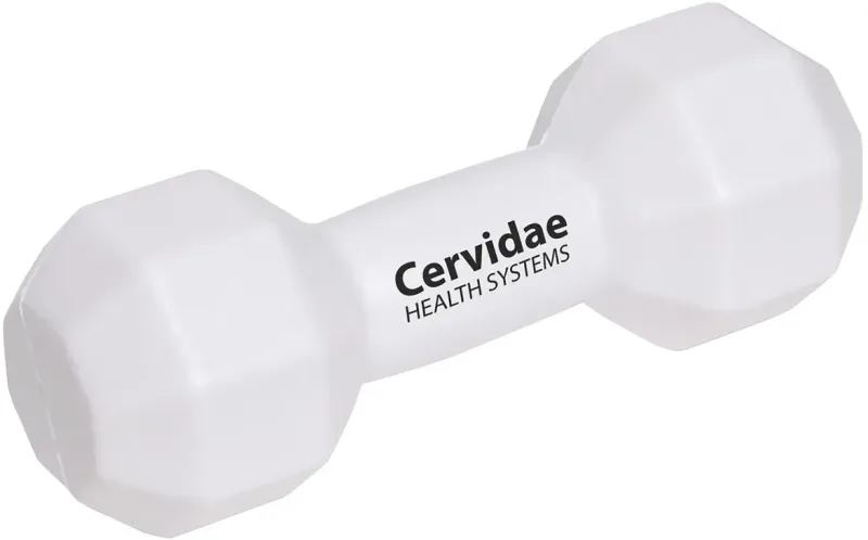 Custom Branded Dumbbell Stress Reliever — view 3