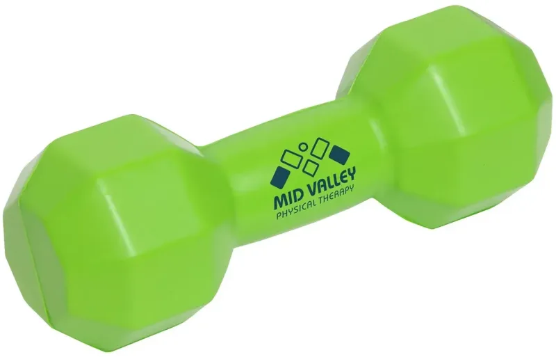 Custom Branded Dumbbell Stress Reliever — view 5