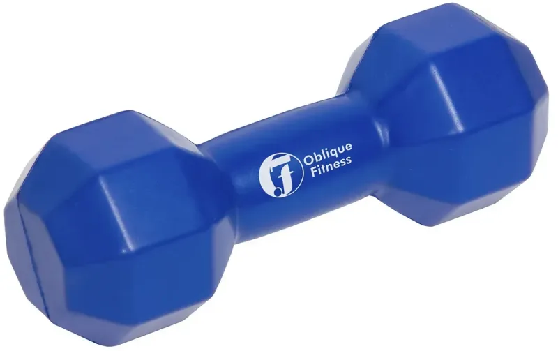 Custom Branded Dumbbell Stress Reliever — view 8