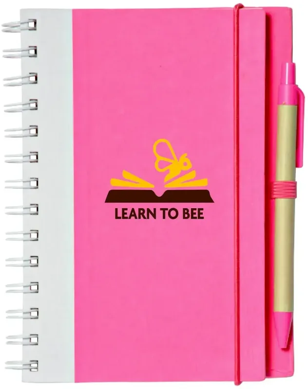 Eco Spiral Notebook with Pen - Duotone (2 Color) — view 5