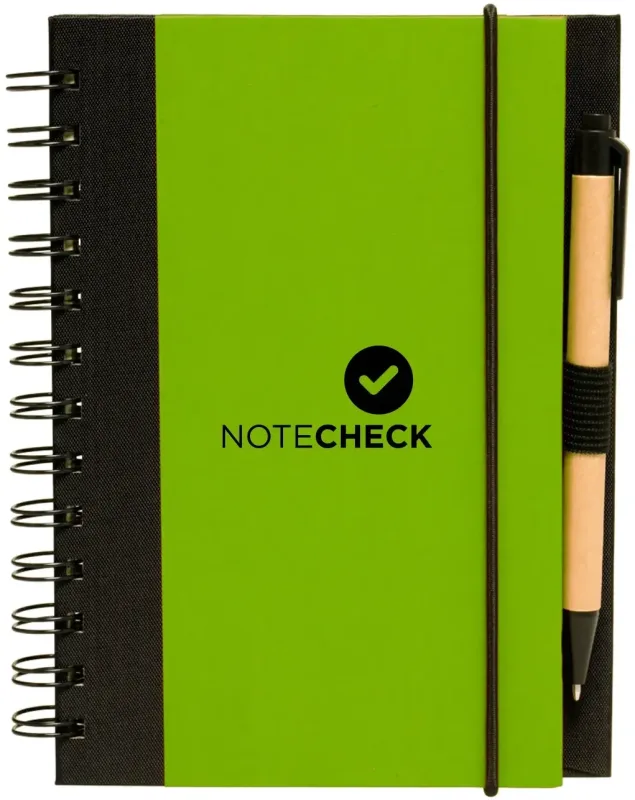 Eco-Spiral Notebook Set with Pen — view 5