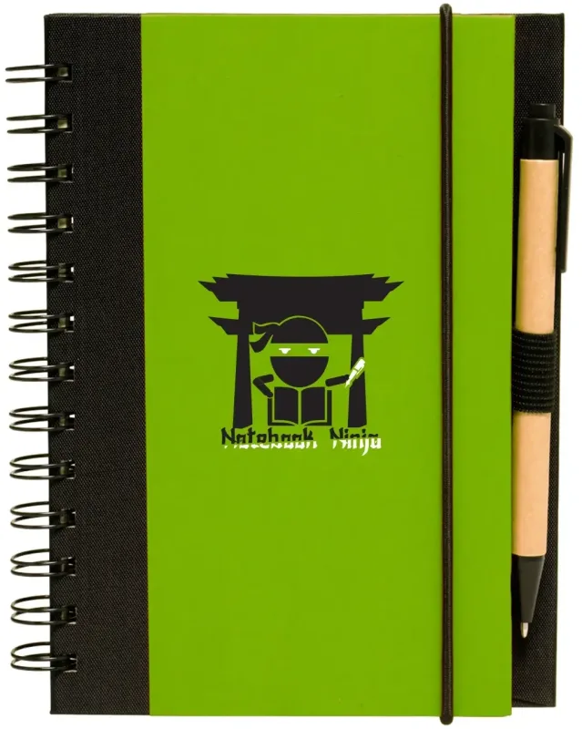 Eco-Friendly Spiral Notebooks - Customizable & Branded — view 2