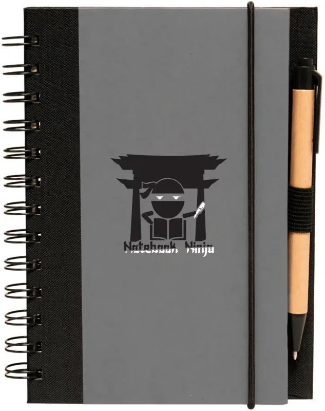 Eco-Friendly Spiral Notebooks - Customizable & Branded — view 3