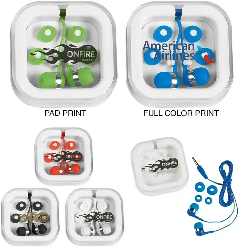 Personalized Ear Buds Set