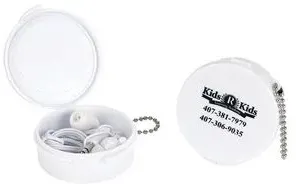 Ear Buds in a Case w/Key Chain