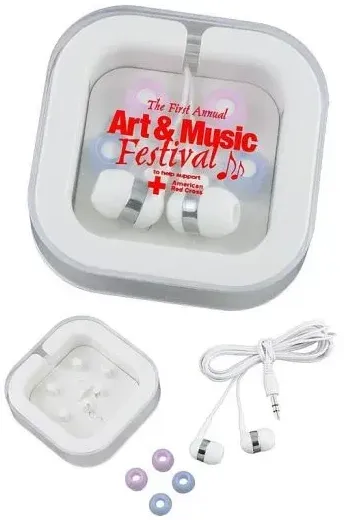 Custom Ear Buds W/Case